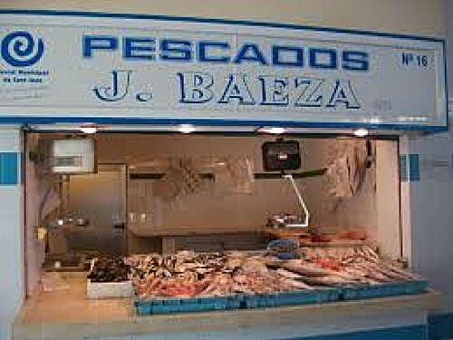 Mariscos y pescados Baeza